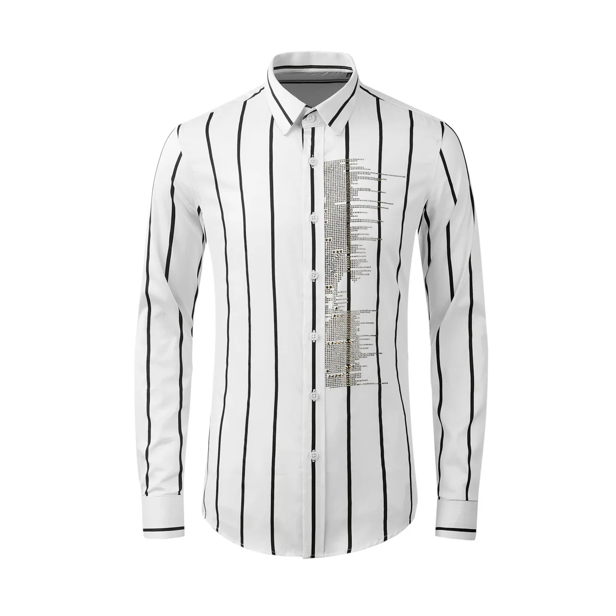 High Quality Luxury Jewelry Men'S Fashion Long Sleeve Casual Shirt In Stock Embroidery Men'S Shirt
High Quality Luxury Jewelry Men'S Fashion Long Sleeve Casual Shirt In Stock Embroidery Men'S Shirt