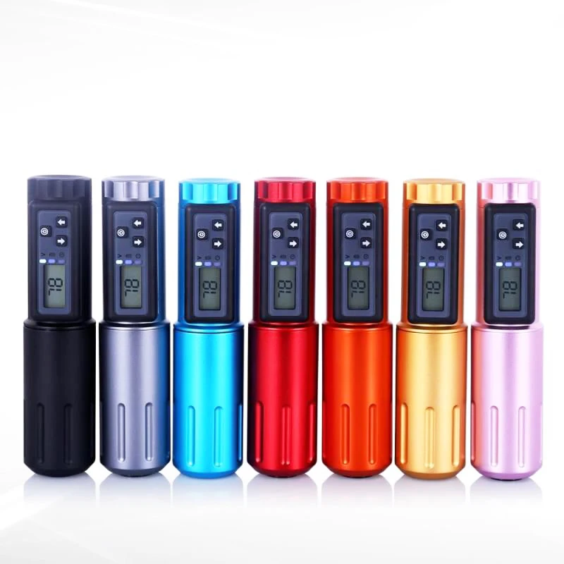 Professional Wireless Battery Pen Rotary Cartridge Tattoo Machine with LED Display Accessories
Professional Wireless Battery Pen Rotary Cartridge Tattoo Machine with LED Display Accessories