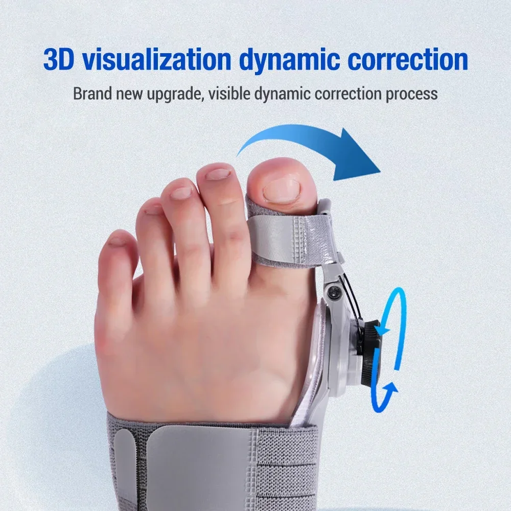 

Ортопедический выпрямитель для большого пальца ноги, при вальгусной деформации