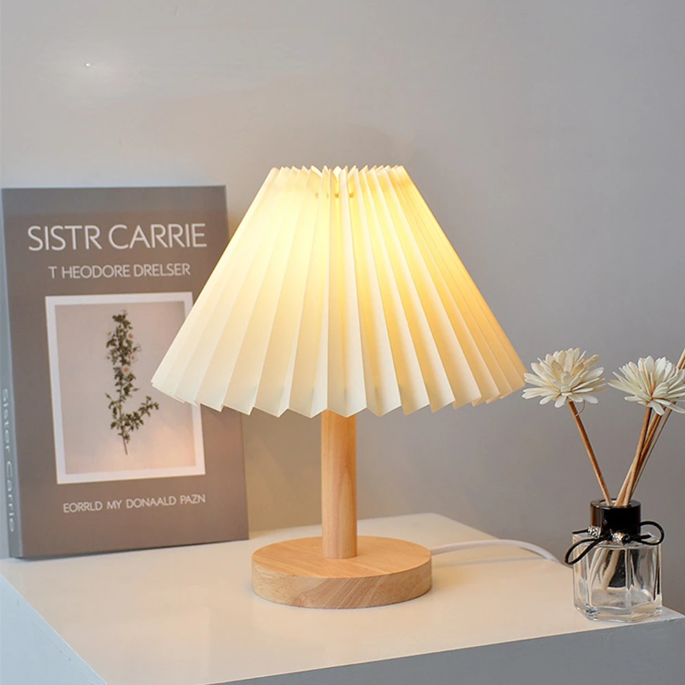 Nordic Desk Lamp Bedroom LED Desk Lamp Wooden Base Umbrella Shaped Bedside Night Lamp Living Room Home Folding Desk Lamp
Nordic Desk Lamp Bedroom LED Desk Lamp Wooden Base Umbrella Shaped Bedside Night Lamp Living Room Home Folding Desk Lamp