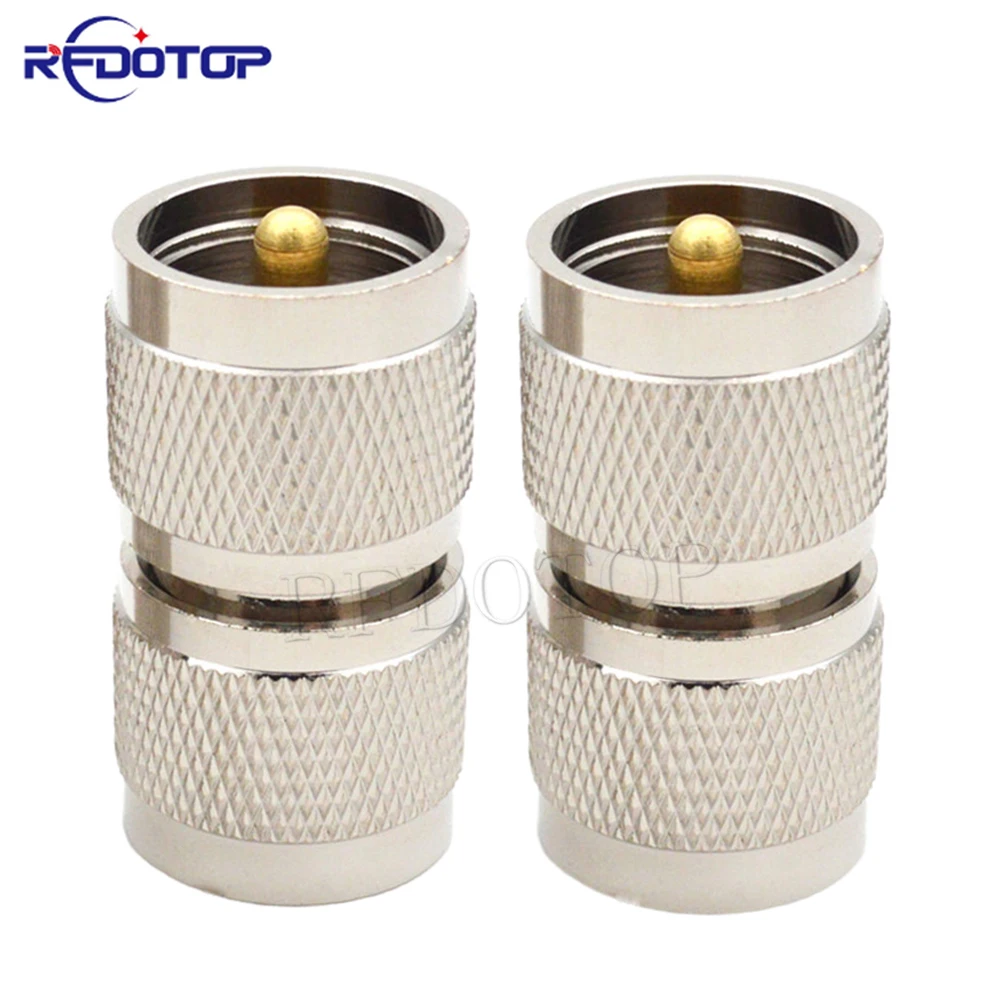 1Pcs UHF PL259 Male Plug to UHF Male Straight RF Coaxial Adapter Connector Converter 50 Ohm High-Quality
1Pcs UHF PL259 Male Plug to UHF Male Straight RF Coaxial Adapter Connector Converter 50 Ohm High-Quality