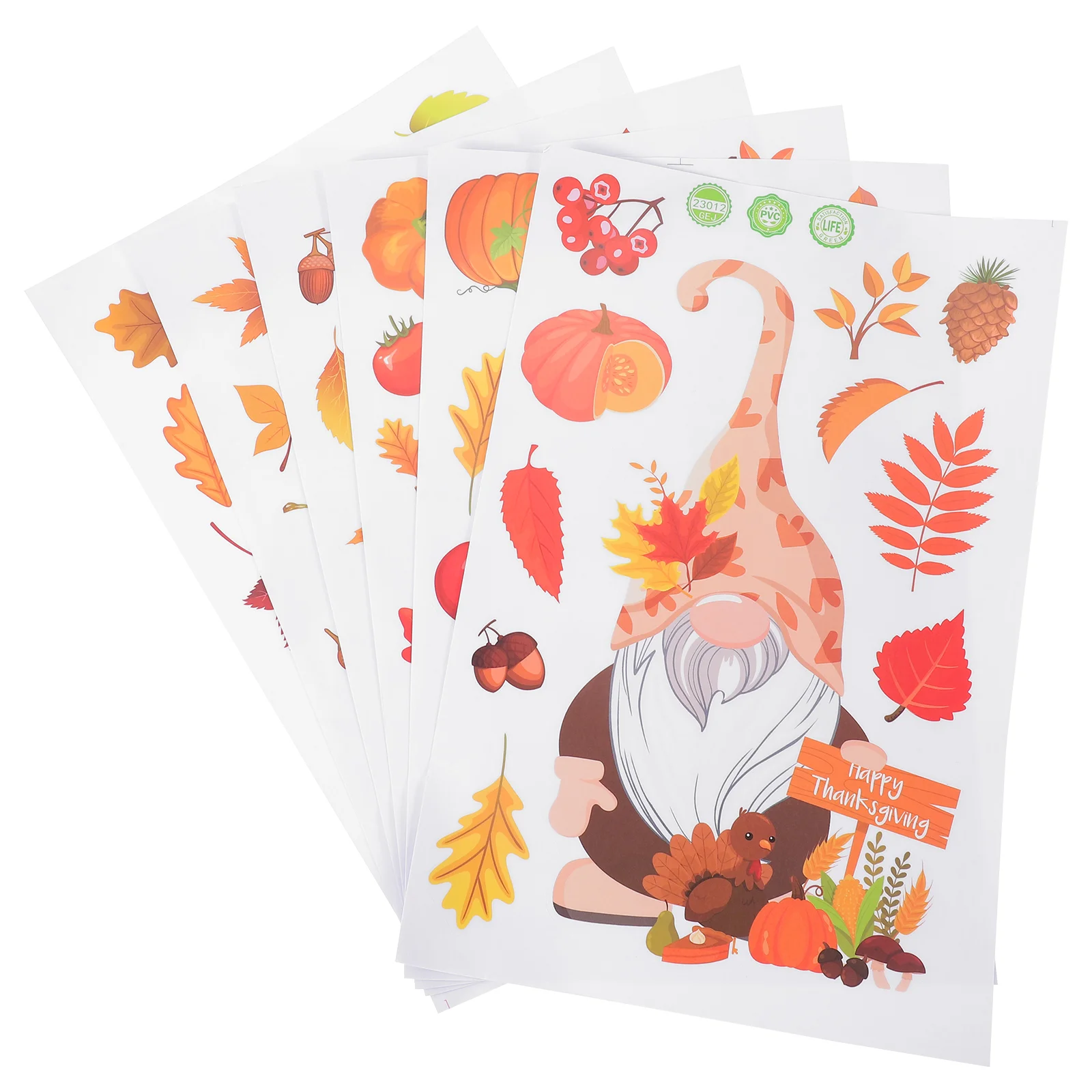 6 Sheets Home Decor Thanksgiving Window Cling Wall Sticker Static Clings Autumn Decals Glass Stickers
6 Sheets Home Decor Thanksgiving Window Cling Wall Sticker Static Clings Autumn Decals Glass Stickers