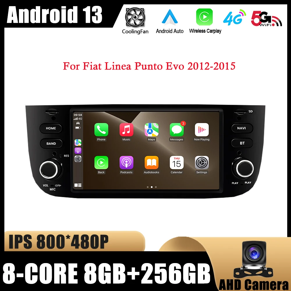 Автомагнитола на Android 13 для Fiat Linea Punto Evo 2012-2015, автомобильное радио, мультимедийный плеер с Bluetooth, сенсорным экраном 6,2 дюйма, Wi-Fi, без DVD плеера
Автомагнитола на Android 13 для Fiat Linea Punto Evo 2012-2015, автомобильное радио, мультимедийный плеер с Bluetooth, сенсорным экраном 6,2 дюйма, Wi-Fi, без DVD плеера