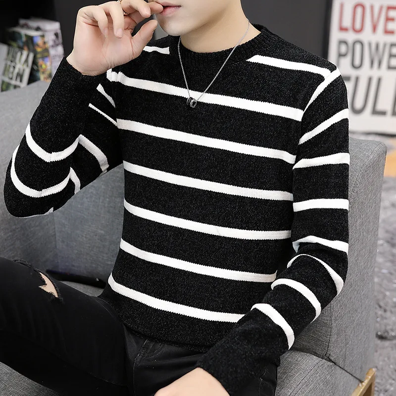 Fashion O-Neck Knitting Spliced Casual Striped Sweater Men's Clothing 2023 Autumn New Loose Korean Pullovers All-match Tops
Fashion O-Neck Knitting Spliced Casual Striped Sweater Men's Clothing 2023 Autumn New Loose Korean Pullovers All-match Tops