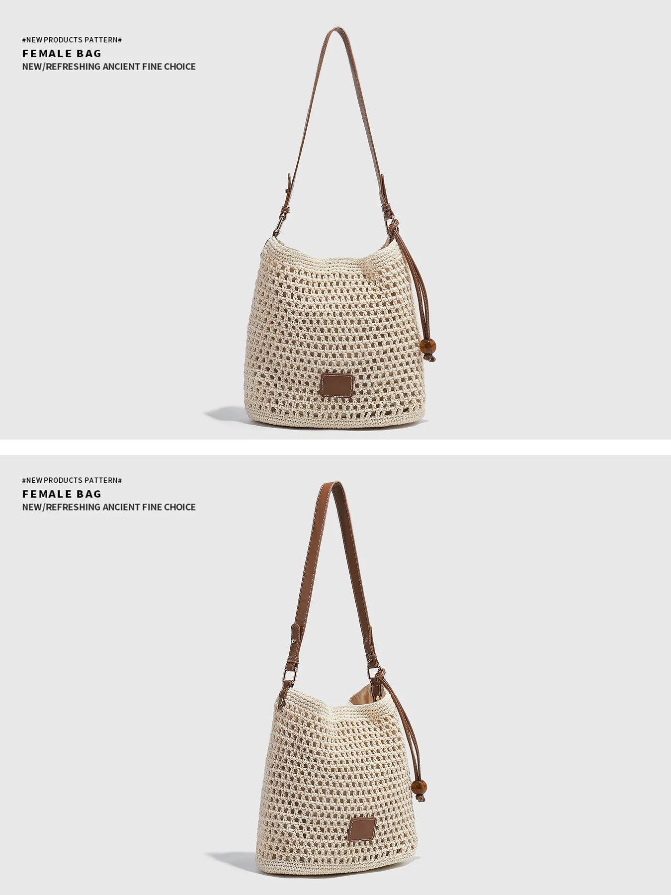 Boho Crochet Hollow-Out Tote Bag - Lightweight Cotton Linen Beach Shoulder Bag 2025 4 S21c6f93a2f4c47388fe425bd0ccd6b9f3