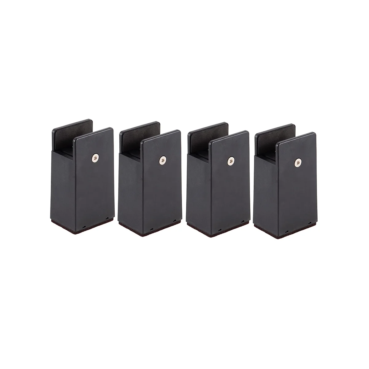 Adjustable Bed Risers 4In,Furniture Risers with Screw Clamp,4Pc Couch Risers for Furniture Thickness 0-1.6In for Table
Adjustable Bed Risers 4In,Furniture Risers with Screw Clamp,4Pc Couch Risers for Furniture Thickness 0-1.6In for Table