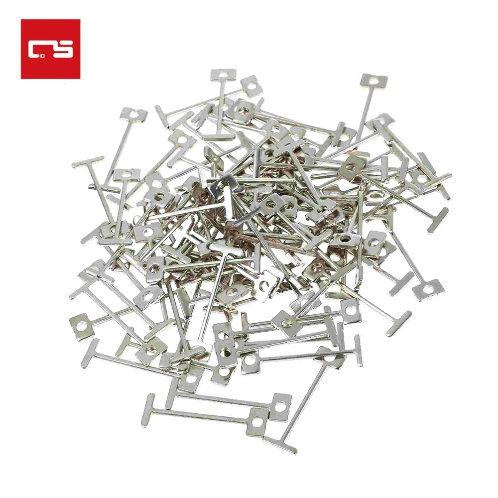 

50Pcs Replacement Steel Needles for Ceramic Tile Leveling System Clips Wedges Spacers Floor Tile Laying Construction Tools