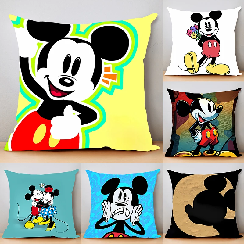 Pillow Cover Mickey Birthday Wedding Gifts 50x50 Cushions Covers Dakimakura Throw Pillows iving room Pillowcase Girl style gift
Pillow Cover Mickey Birthday Wedding Gifts 50x50 Cushions Covers Dakimakura Throw Pillows iving room Pillowcase Girl style gift