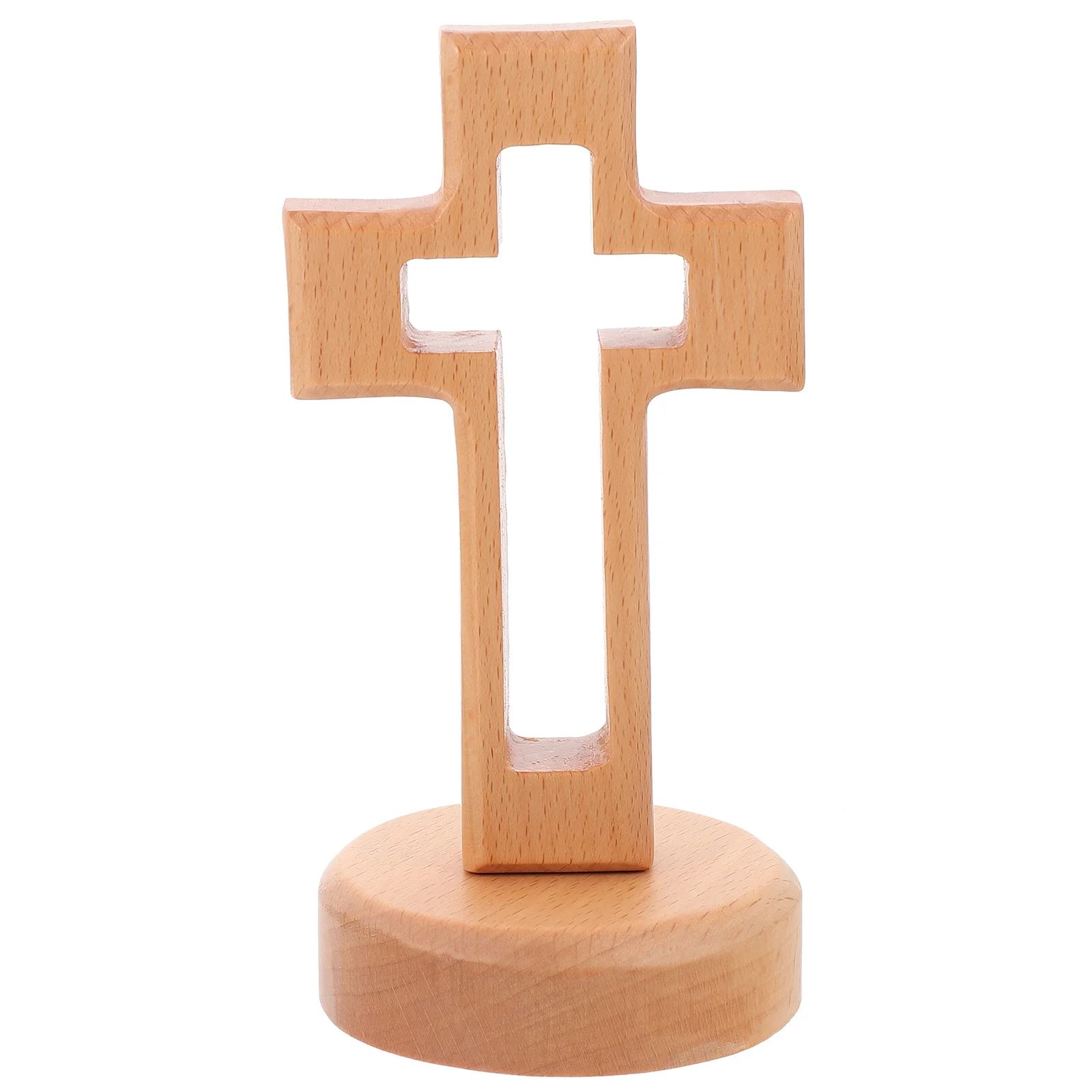Wooden Cross Decor Ornament Rustic Home Wall Hanging Shape Adorn Craft Standing Table Man Desks
Wooden Cross Decor Ornament Rustic Home Wall Hanging Shape Adorn Craft Standing Table Man Desks