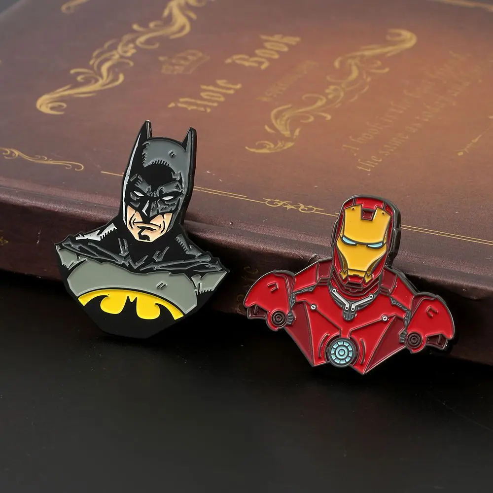 Marvel Avengers Enamel Pin Lapel Pin Gift Brooch Badge Spider-Man Iron Man Batman Brooch Clothing Jewelry Backpack Accessories
Marvel Avengers Enamel Pin Lapel Pin Gift Brooch Badge Spider-Man Iron Man Batman Brooch Clothing Jewelry Backpack Accessories