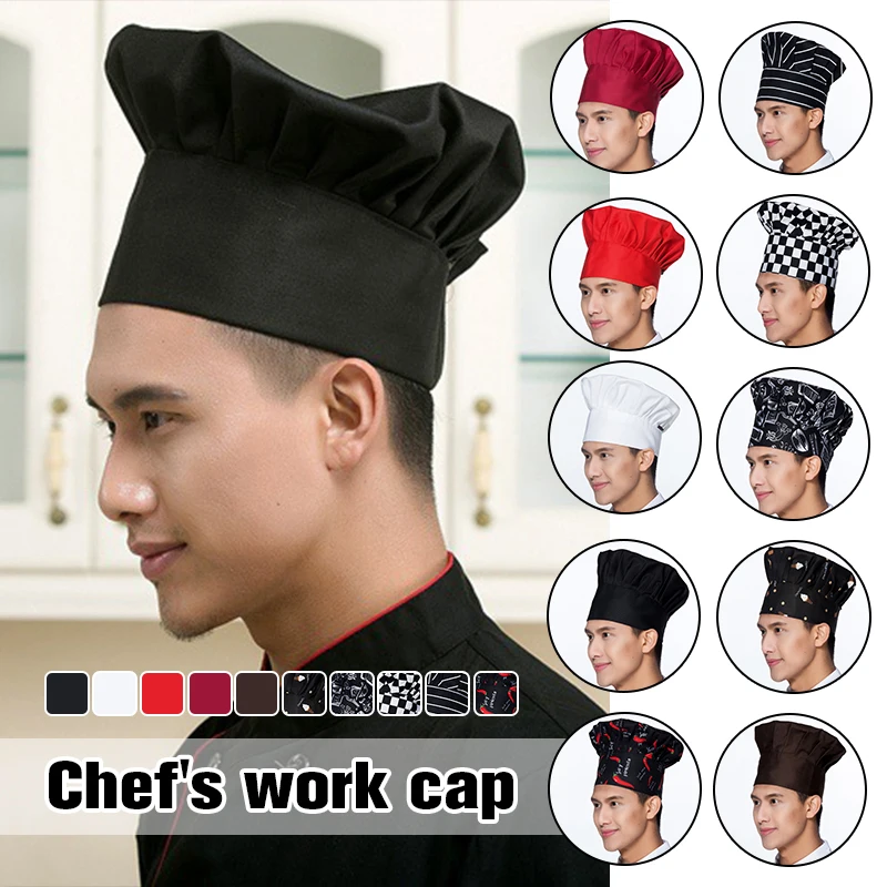 Professional Chefs Adjustable Hotel Restaurants Kitchen Elastic High Hat Catering Cooking Cap Striped Plain Hats Working Cap Men
Professional Chefs Adjustable Hotel Restaurants Kitchen Elastic High Hat Catering Cooking Cap Striped Plain Hats Working Cap Men