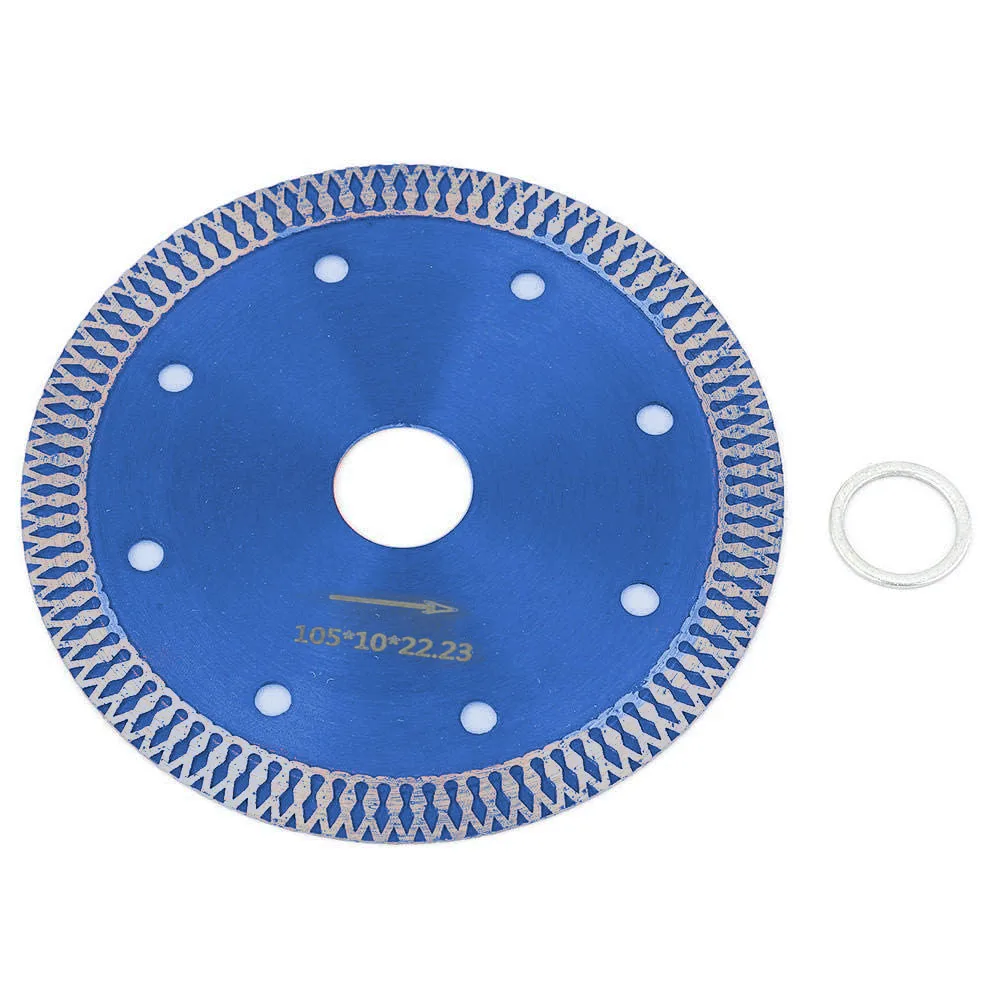 Diamond Saw Blade 105/115/125mm Dry Wet Cutting Disc With Change Diameter Ring For Hard Material Granite Marble Tile Ceramic
Diamond Saw Blade 105/115/125mm Dry Wet Cutting Disc With Change Diameter Ring For Hard Material Granite Marble Tile Ceramic