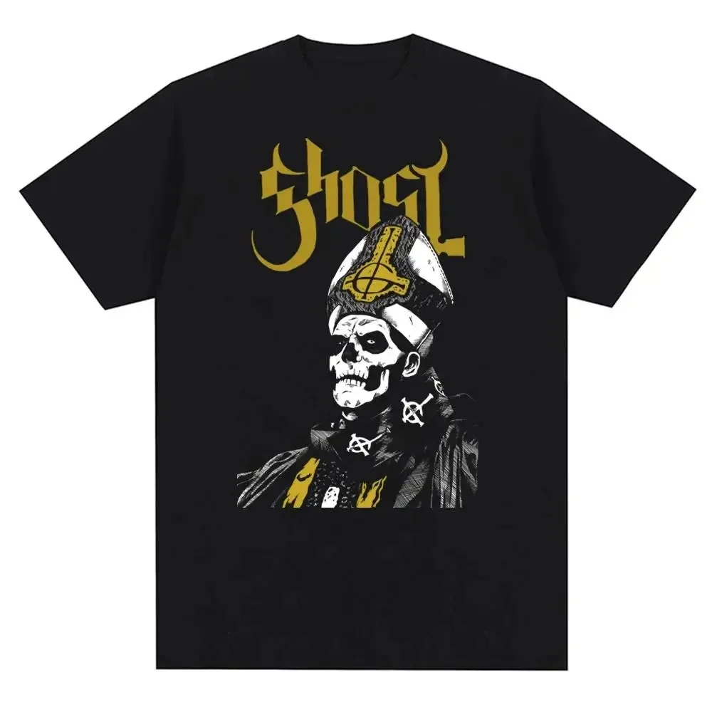 2024 New Ghost Rock Band Graphic Print T Shirt Men Women Fashion Casual Rock Streetwear Short Sleeve Plus Size T Shirt Unisex
2024 New Ghost Rock Band Graphic Print T Shirt Men Women Fashion Casual Rock Streetwear Short Sleeve Plus Size T Shirt Unisex