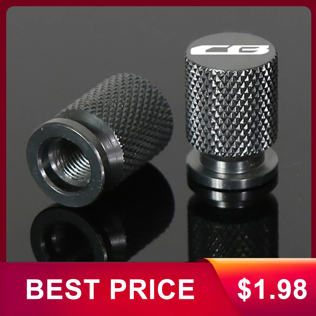 With LOGO CB For Honda CB125R CB150R CB190R CB250R CB300R CB400 CB500X CB500R CB650F CB1100 Motorcycle CNC Tire Valve Cap Cover
With LOGO CB For Honda CB125R CB150R CB190R CB250R CB300R CB400 CB500X CB500R CB650F CB1100 Motorcycle CNC Tire Valve Cap Cover