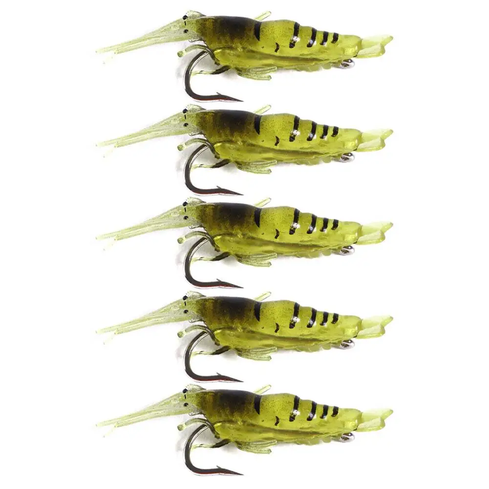 30pcs 4cm1.5g Simulation Shrimp Fishing Lure With Hook Luminous Fishing Bait Suitable For Trout Perch
30pcs 4cm1.5g Simulation Shrimp Fishing Lure With Hook Luminous Fishing Bait Suitable For Trout Perch