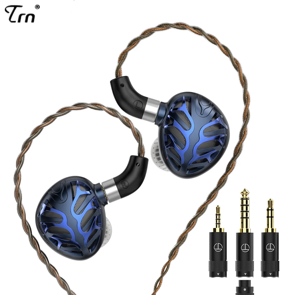TRN Azure Dragon Earphone 14.6mm Flagship Plannar Diaphragm Earbuds 2.5/4.4/3.5mm Interchangeable Nozzle Filters 2PIN Monitors
TRN Azure Dragon Earphone 14.6mm Flagship Plannar Diaphragm Earbuds 2.5/4.4/3.5mm Interchangeable Nozzle Filters 2PIN Monitors