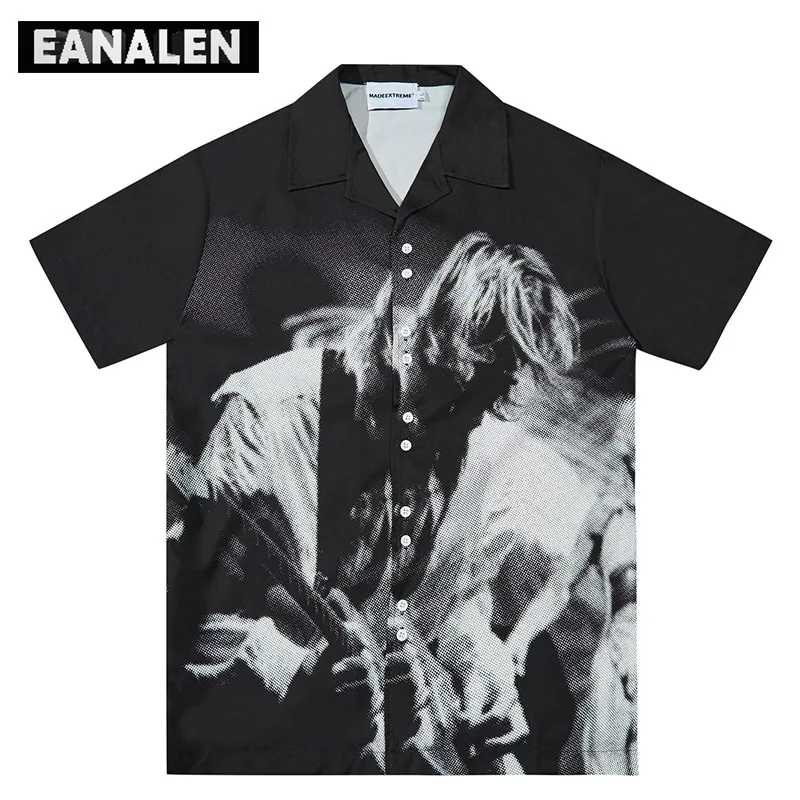 Рубашка в стиле ретро Харадзюку с абстрактным человекоидным рисунком, мужской костюм в уличном стиле, большие размеры, черная рубашка с рисунком черепа из аниме для женщин
Рубашка в стиле ретро Харадзюку с абстрактным человекоидным рисунком, мужской костюм в уличном стиле, большие размеры, черная рубашка с рисунком черепа из аниме для женщин