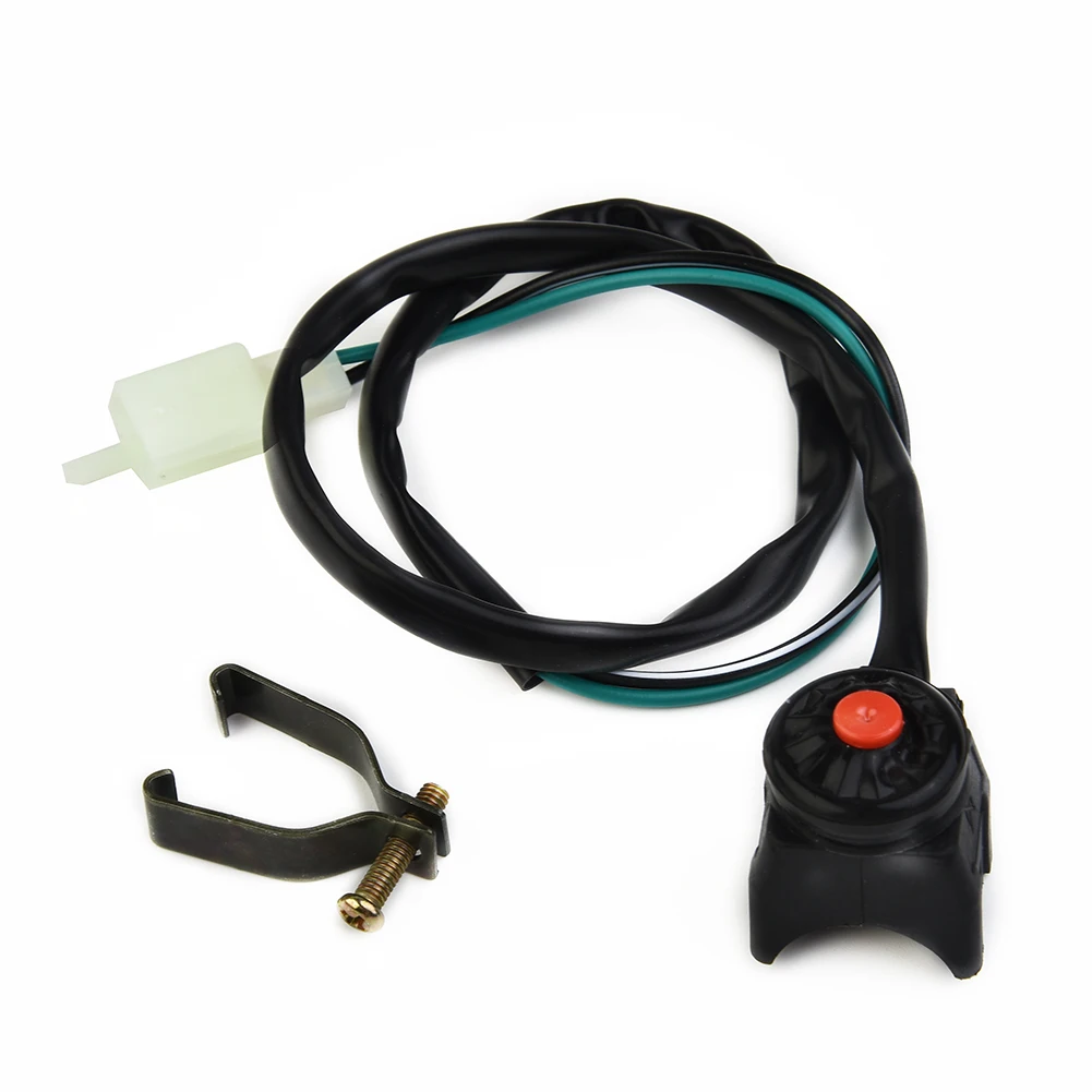 Motorcycle Kill Switch For 22mm (7/8\") Bars Horn Starter Red Push Button Replacement 1pcs 2 Wire Connection ABS
Motorcycle Kill Switch For 22mm (7/8\") Bars Horn Starter Red Push Button Replacement 1pcs 2 Wire Connection ABS