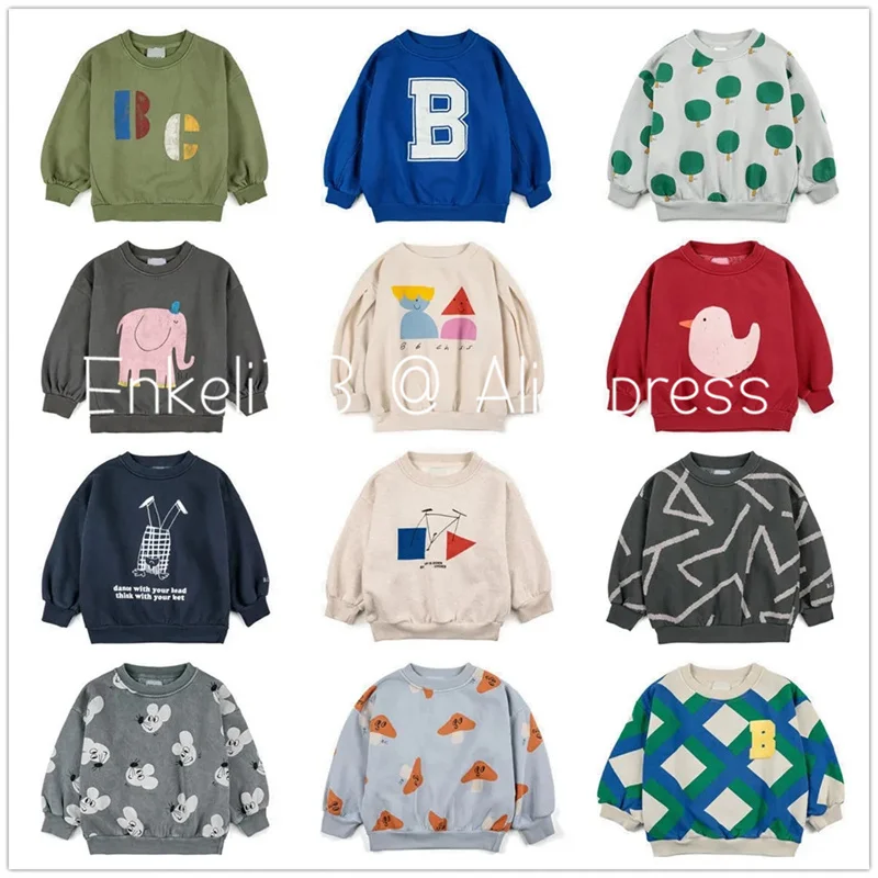 EnkeliBB Pre-sale 2023 Aw BC Kids Autumn Sweatshirt With Stylish Fashion Cartoon Pattern Tops Long Sleeve Winter Clothes Tops
EnkeliBB Pre-sale 2023 Aw BC Kids Autumn Sweatshirt With Stylish Fashion Cartoon Pattern Tops Long Sleeve Winter Clothes Tops