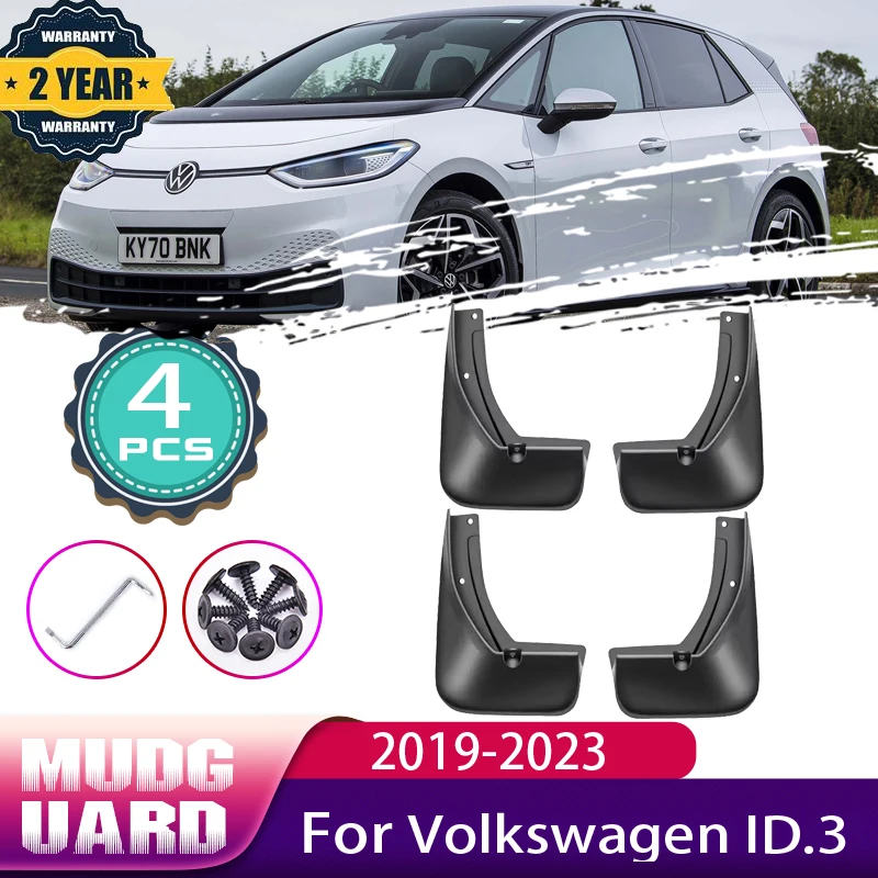Car Mud Flaps for VW Volkswagen ID.3 Accessories 2019~2023 ID3 ID 3 Front Mudguards Splash Guards Fender Mudflaps Auto Stickers
Car Mud Flaps for VW Volkswagen ID.3 Accessories 2019~2023 ID3 ID 3 Front Mudguards Splash Guards Fender Mudflaps Auto Stickers