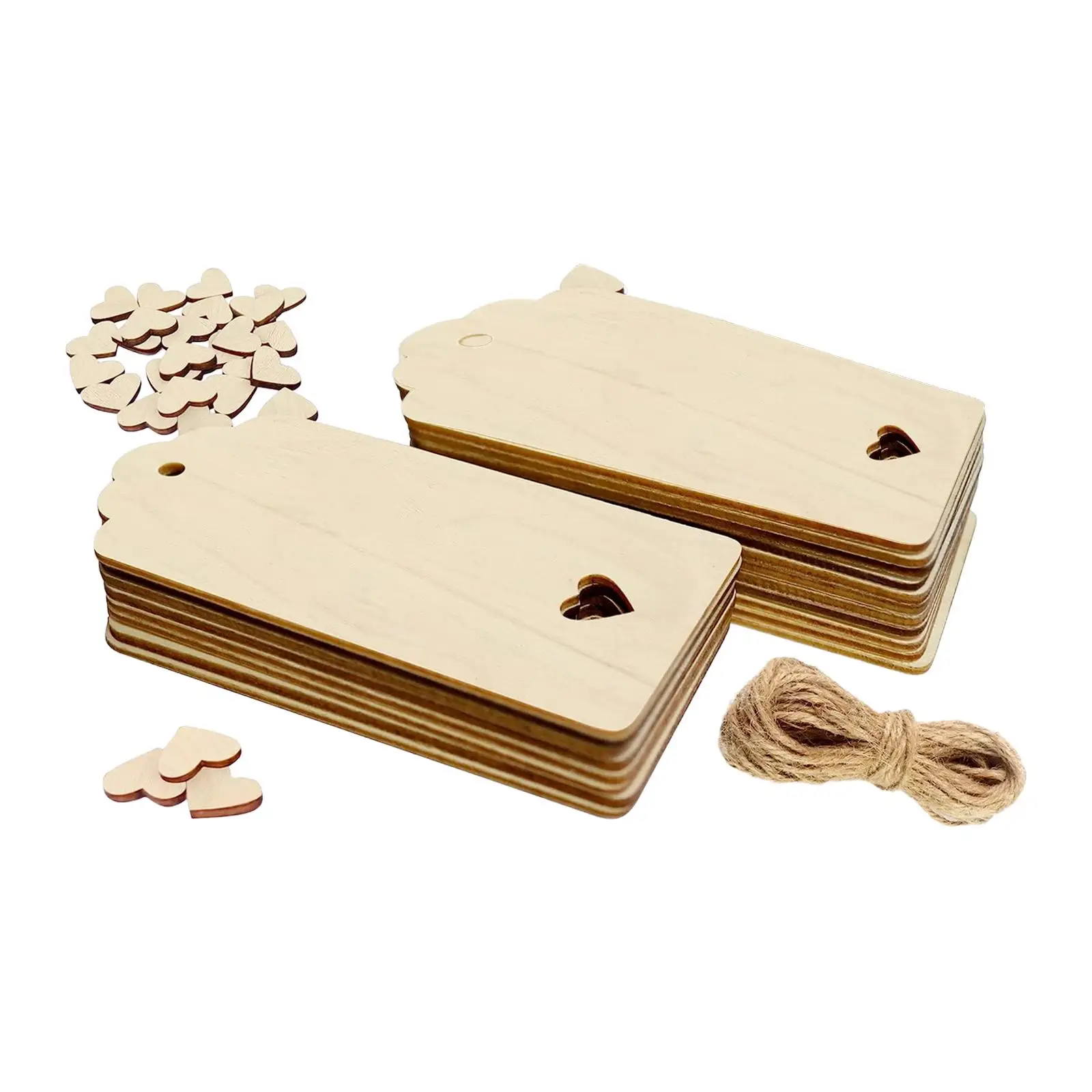 48x Blank Wooden Tags Painting Gift Tags with 7M Rope Ornaments DIY Hand Craft Unfinished Wood Cutouts Slices Hanging Decoration
48x Blank Wooden Tags Painting Gift Tags with 7M Rope Ornaments DIY Hand Craft Unfinished Wood Cutouts Slices Hanging Decoration