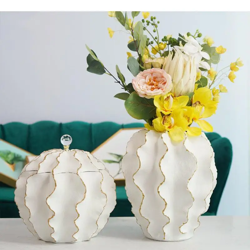 Ceramic Vase Simulation Fruit Storage Jar Flower Pots Decorative Floral Flower Arrangement Porcelain Vases Nordic Home Decor
Ceramic Vase Simulation Fruit Storage Jar Flower Pots Decorative Floral Flower Arrangement Porcelain Vases Nordic Home Decor