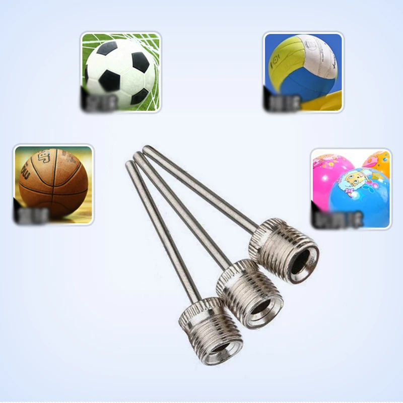 

Sport Ball Inflating Pump Needle For Football Basketball Soccer Inflatable Air Valve Adaptor Stainless Steel Pump Pin