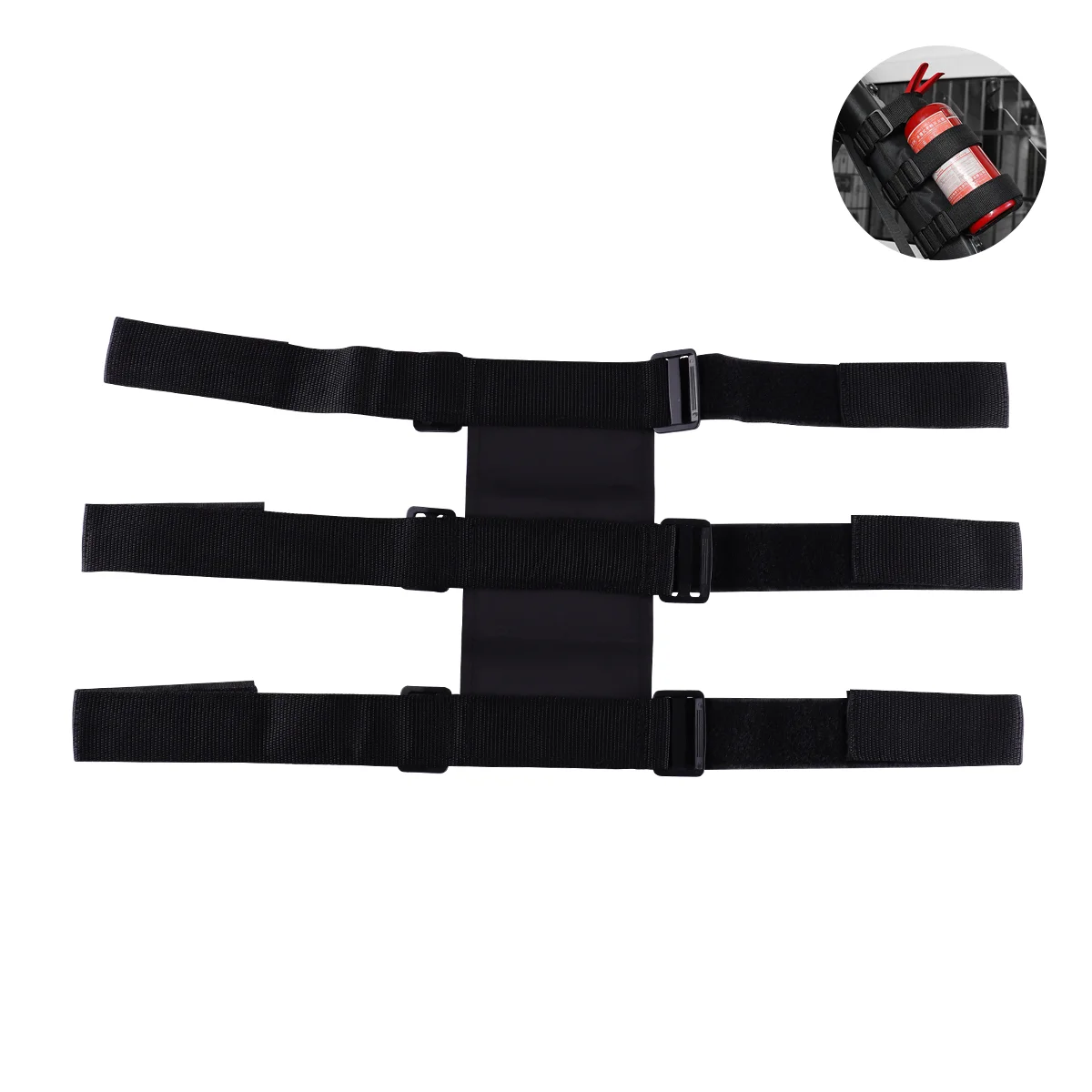 Extinguisher Strap Vehicle-Mounted Flashlight Cup Fixed Strap Refit Parts Strap (Black General Style)
Extinguisher Strap Vehicle-Mounted Flashlight Cup Fixed Strap Refit Parts Strap (Black General Style)