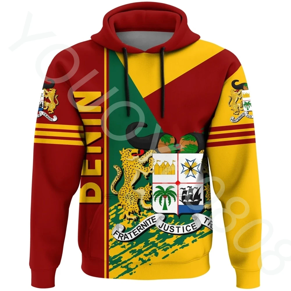 New African Men's Sweater Accessories Men's Casual Harajuku Retro 3D Printed Hoodie Benin National Hoodie Quarter Style
New African Men's Sweater Accessories Men's Casual Harajuku Retro 3D Printed Hoodie Benin National Hoodie Quarter Style