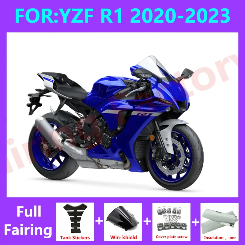 Комплект обтекателей для кузова нового мотоцикла ABS, подходит для YZF R1 2020 2021 2022 YFZ-R1 20 21 22, комплект обтекателей кузова, синий, черный
Комплект обтекателей для кузова нового мотоцикла ABS, подходит для YZF R1 2020 2021 2022 YFZ-R1 20 21 22, комплект обтекателей кузова, синий, черный
