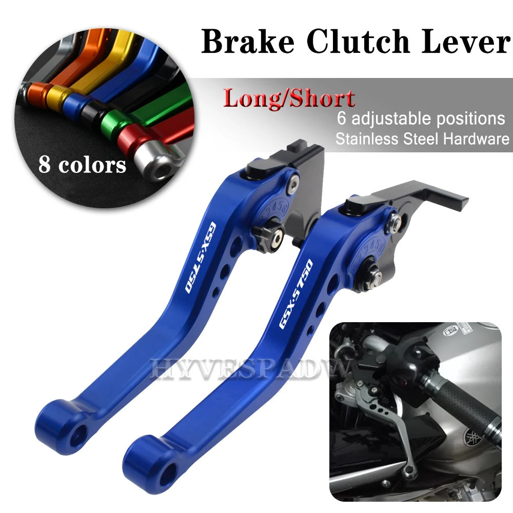 For SUZUKI GSX-S 750 GSX S750 2015-2020 Motorcycle CNC Adjustable Handles Lever Long/Short Brake Clutch Levers
For SUZUKI GSX-S 750 GSX S750 2015-2020 Motorcycle CNC Adjustable Handles Lever Long/Short Brake Clutch Levers