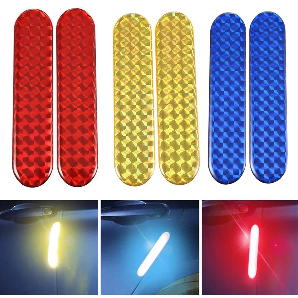 2pcs Car Decal Sticker For Car Wheel Eyebrow For Door Edge Red/yellow/blue Reflective Reflective Tape Safety Warning Universal
2pcs Car Decal Sticker For Car Wheel Eyebrow For Door Edge Red/yellow/blue Reflective Reflective Tape Safety Warning Universal
