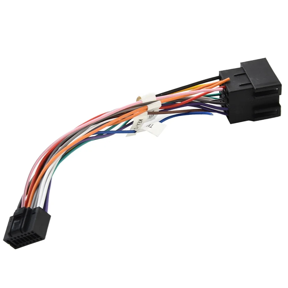 

Практичный полезный высококачественный переходник для кабеля 16P к ISO аксессуары соединитель медный провод кабель штекер к гнезду Новинка