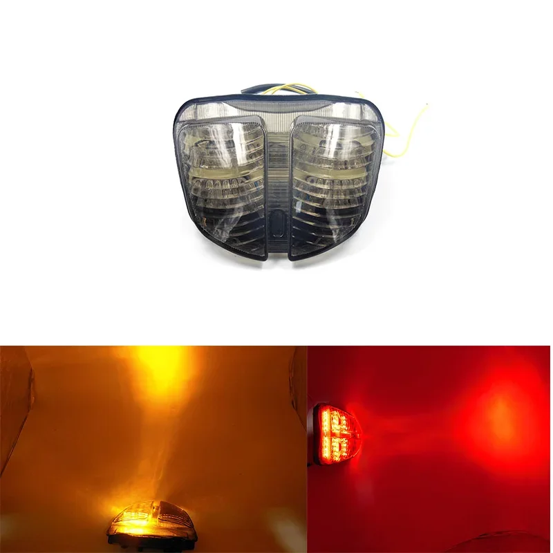 

Smoke LED Integrated Rear Tail Light Taillight Turn Signals Light Fit For 2006-2007 GSXR 600 GSXR 750 GSX-R 600 750 06 07