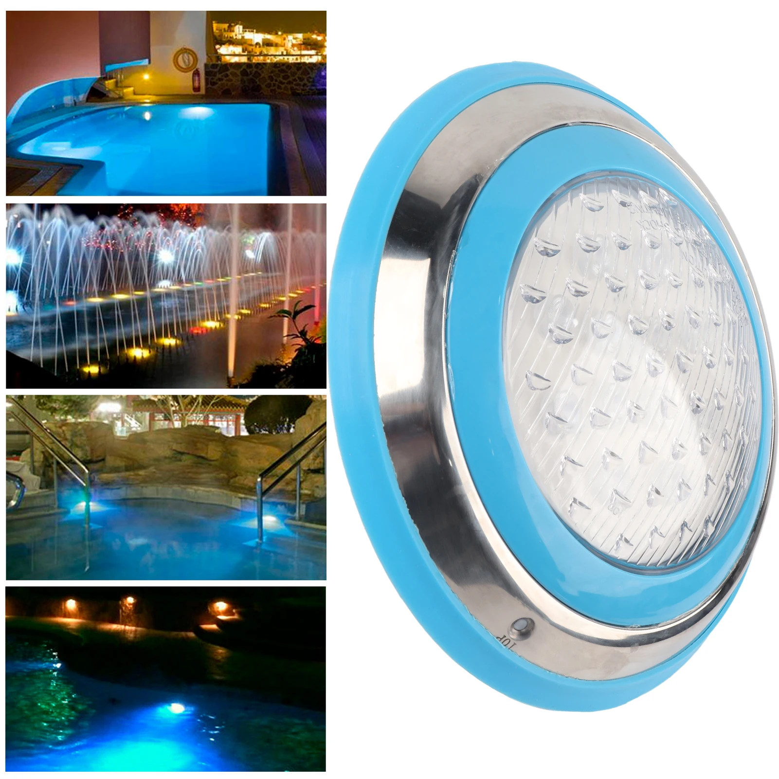 AC12V 12W 18W 24W 54W LED Swimming Pool Light Stainless Steel Waterproof Underwater Wall Light For Outdoor Garden
AC12V 12W 18W 24W 54W LED Swimming Pool Light Stainless Steel Waterproof Underwater Wall Light For Outdoor Garden