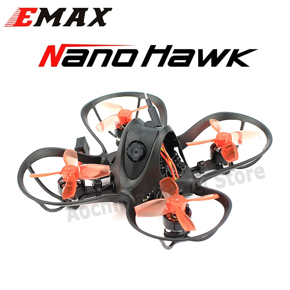 EMAX Nanohawk 65mm 1S Whoop FPV Racing Drone BNF W/ F4 Flight Control FrSky D8 Runcam Nano3 Camera 25mw VTX TH0802 II 19000KV
EMAX Nanohawk 65mm 1S Whoop FPV Racing Drone BNF W/ F4 Flight Control FrSky D8 Runcam Nano3 Camera 25mw VTX TH0802 II 19000KV