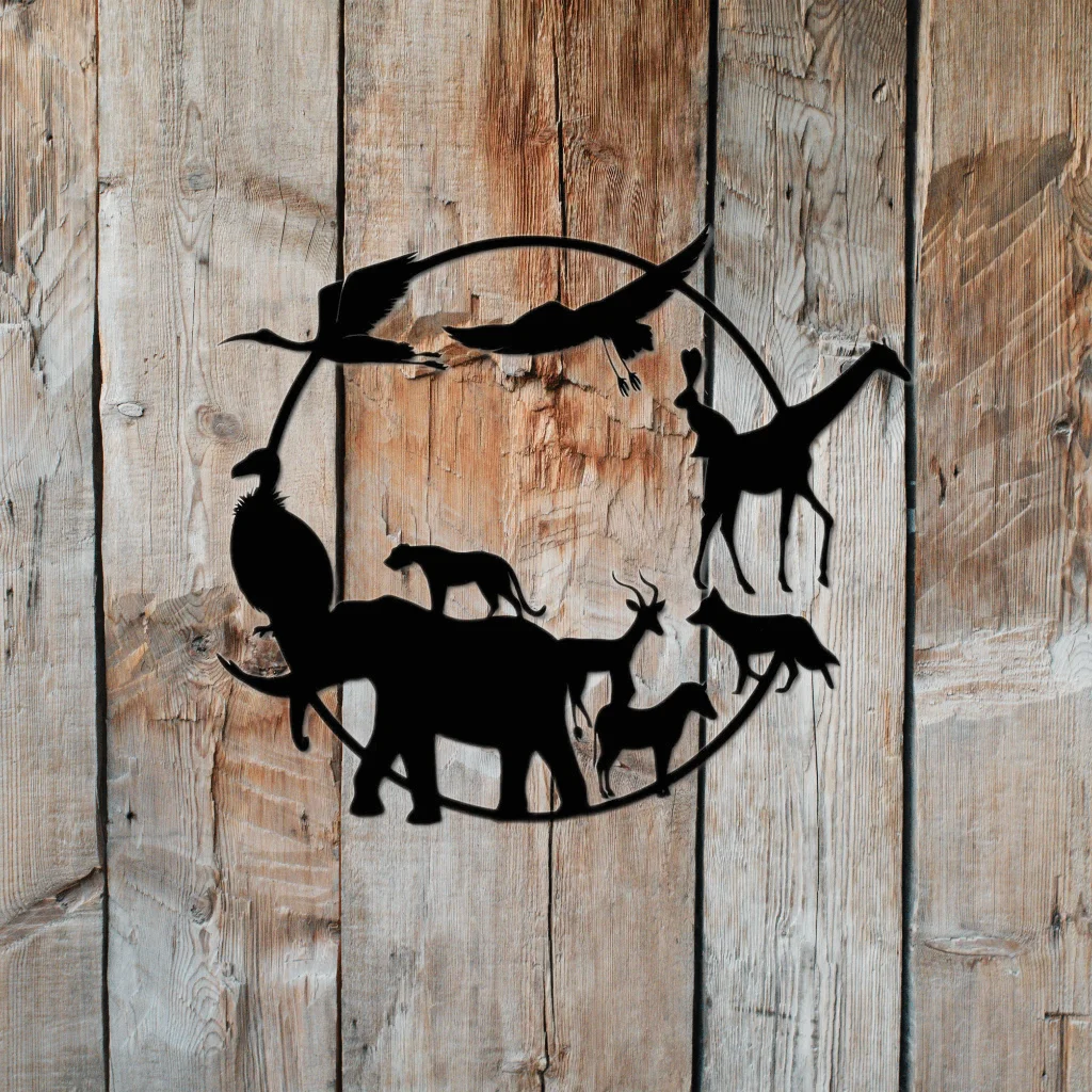 Wall Art Decor Animals Art Home Decor, Wildlife Metal Wall Hanging Decor, Metal Wildlife Signs, Living Room Metal Wall Mounted
Wall Art Decor Animals Art Home Decor, Wildlife Metal Wall Hanging Decor, Metal Wildlife Signs, Living Room Metal Wall Mounted