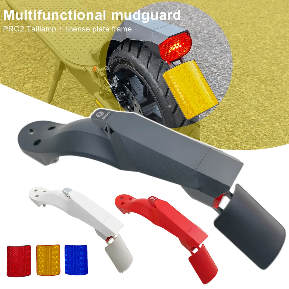 Electric Scooter Rear Fender PRO2 Tail Light Kit Adjustable Tire Fender License Plate Holder for Xiaomi M365/Pro/Pro2
Electric Scooter Rear Fender PRO2 Tail Light Kit Adjustable Tire Fender License Plate Holder for Xiaomi M365/Pro/Pro2