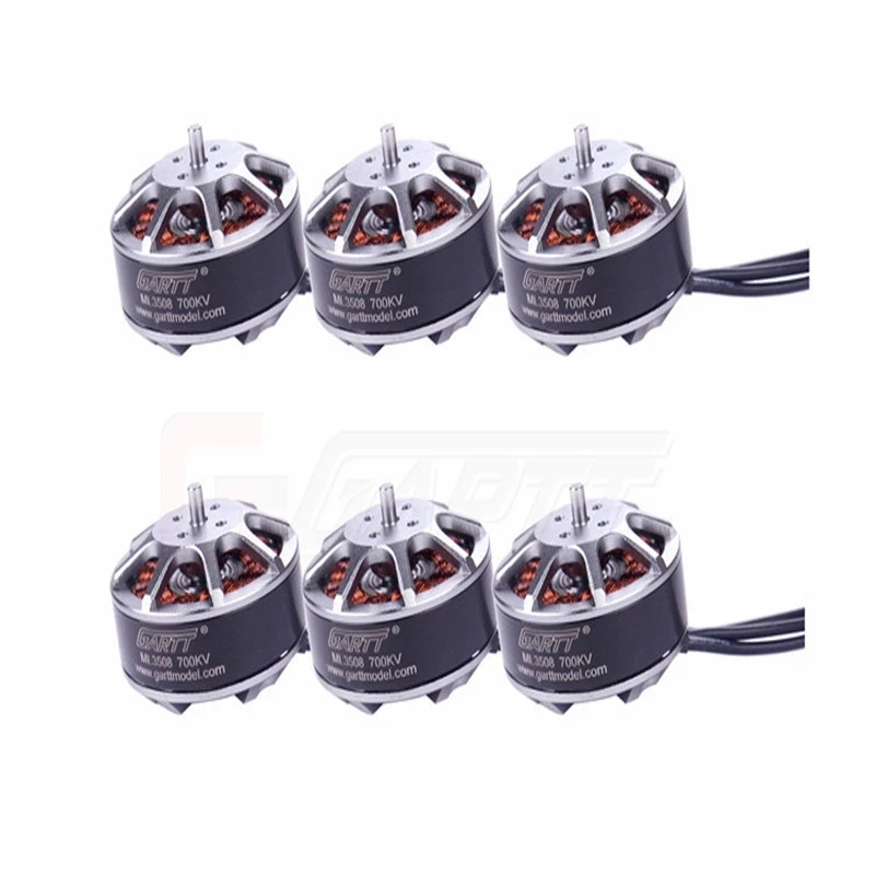 6 шт. GARTT ML 3508 700KV бесщеточный двигатель для RC Multirotor Quadcopter Hexa Drone
6 шт. GARTT ML 3508 700KV бесщеточный двигатель для RC Multirotor Quadcopter Hexa Drone