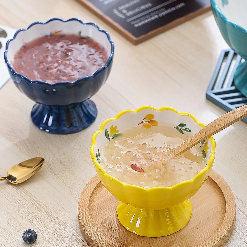 New Japanese strawberry ice cream sand ice continuous ice dessert ceramic bowl creative lovely fresh yogurt dessert bowl
New Japanese strawberry ice cream sand ice continuous ice dessert ceramic bowl creative lovely fresh yogurt dessert bowl