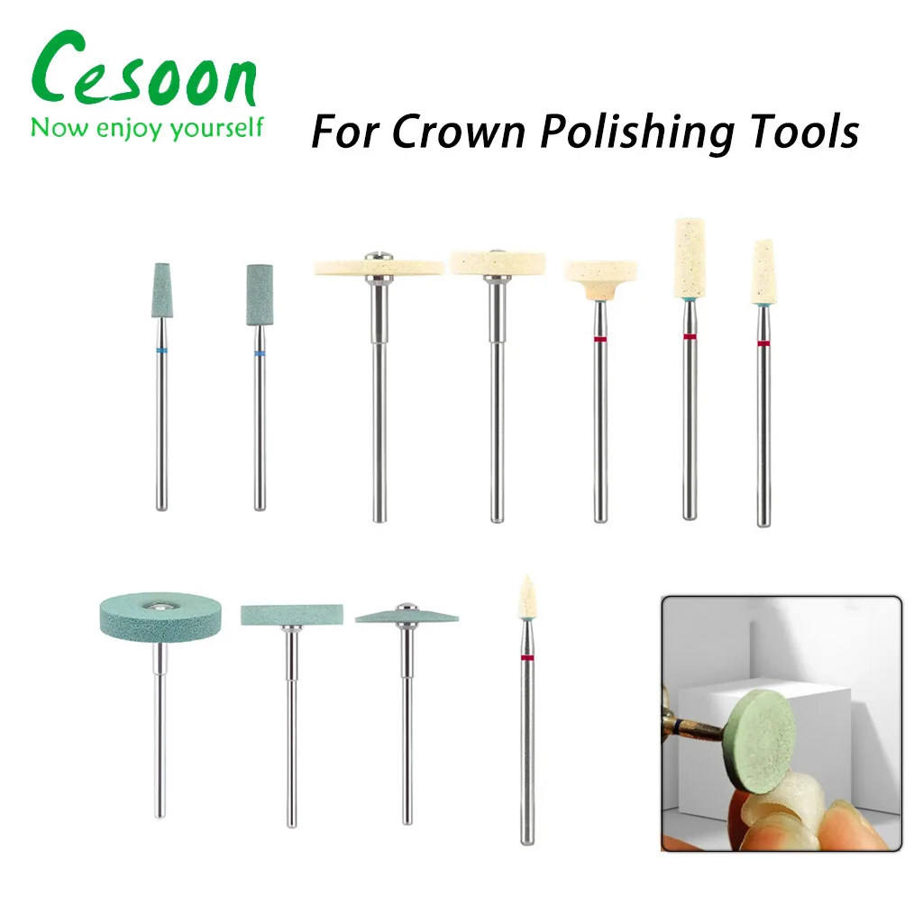 Dental Polisher Ceramic Diamond Grinding Head Crowns Polishing Wheel Tools Stone Grinder 2.35mm High Speed Polishing Materials
Dental Polisher Ceramic Diamond Grinding Head Crowns Polishing Wheel Tools Stone Grinder 2.35mm High Speed Polishing Materials