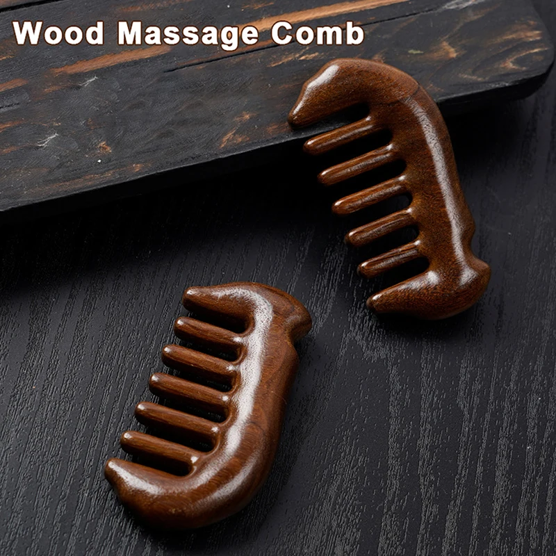 Sandalwood Massage Comb Fragrant Wood Combs Natural Meridians Plus Thick Anti-static Scraping Portable Comb
Sandalwood Massage Comb Fragrant Wood Combs Natural Meridians Plus Thick Anti-static Scraping Portable Comb