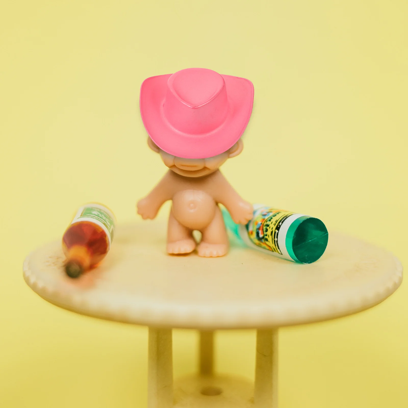 20 Pcs Mini Cowboy Hat Hats Decorative Miniature Adorable for Party Baby Tiny DIY Plastic Replaceable Dolls
20 Pcs Mini Cowboy Hat Hats Decorative Miniature Adorable for Party Baby Tiny DIY Plastic Replaceable Dolls