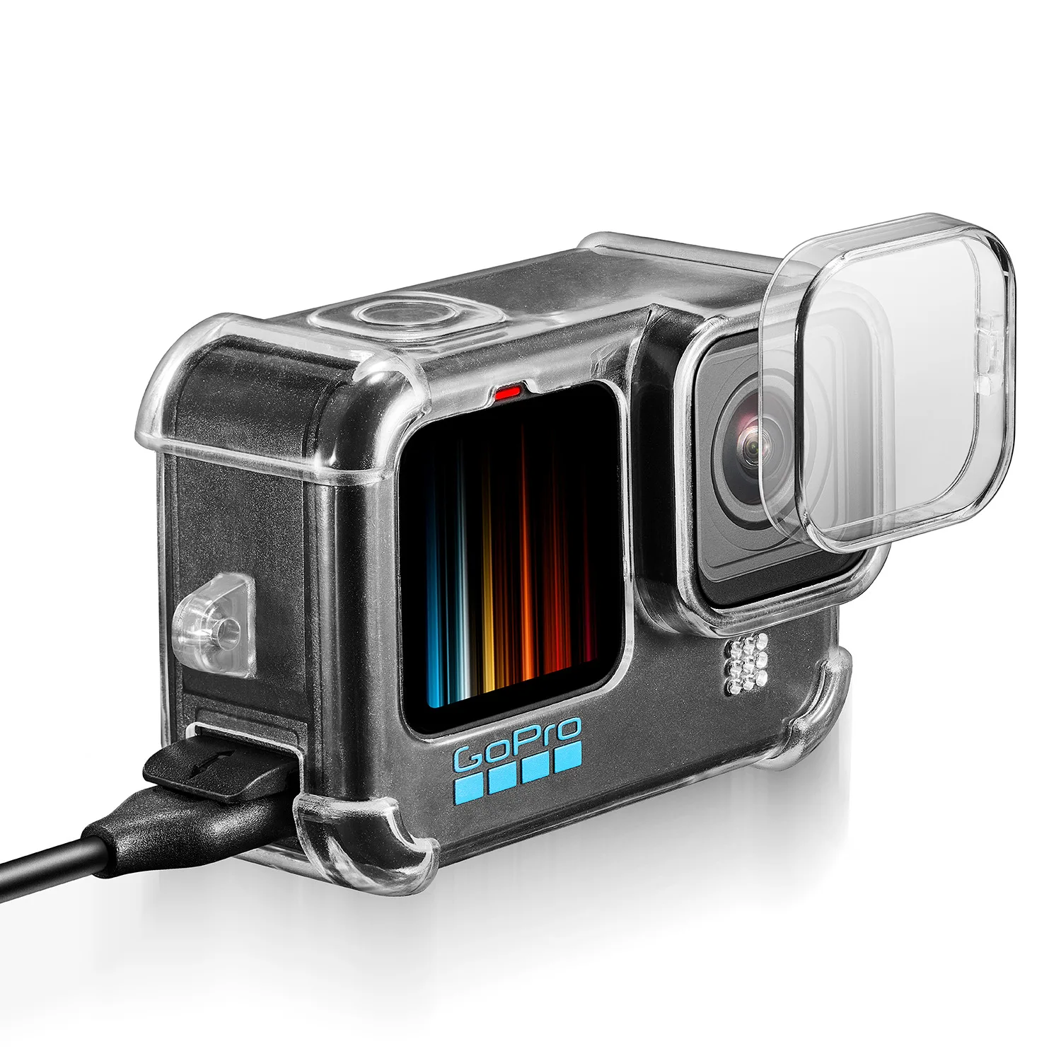 Applicable To GOPRO Hero11/10/9 TPU Transparent Protective Sleeve Four-corner Airbag Protective Shell Anti-fallin Shockproof
Applicable To GOPRO Hero11/10/9 TPU Transparent Protective Sleeve Four-corner Airbag Protective Shell Anti-fallin Shockproof