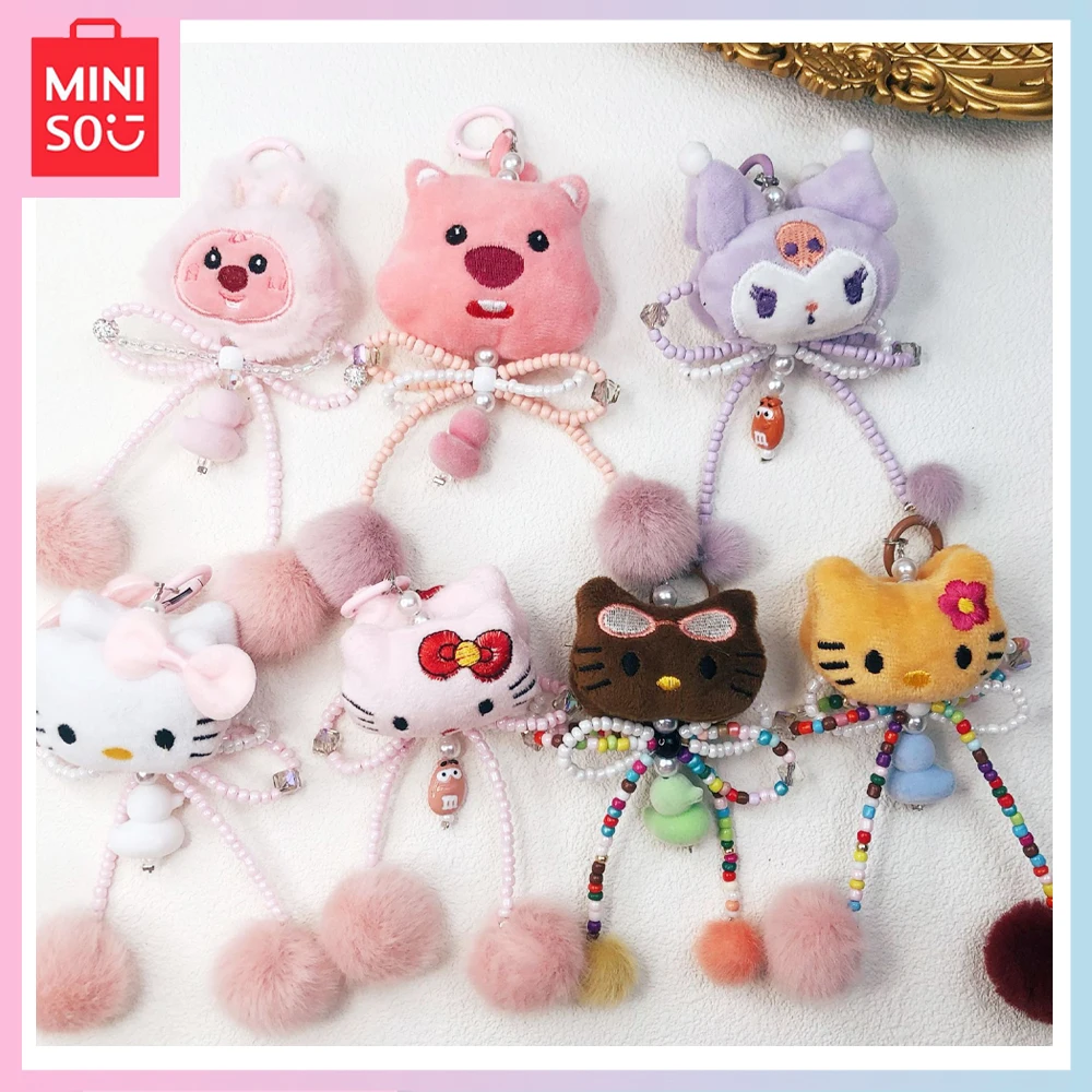 Miniso Sanrio New Plush Kawaii Hellokitty Y2K Sweet Phone Case Pendant Colorful Beaded Cute Cartoon Bag Accessories Pendant
Miniso Sanrio New Plush Kawaii Hellokitty Y2K Sweet Phone Case Pendant Colorful Beaded Cute Cartoon Bag Accessories Pendant