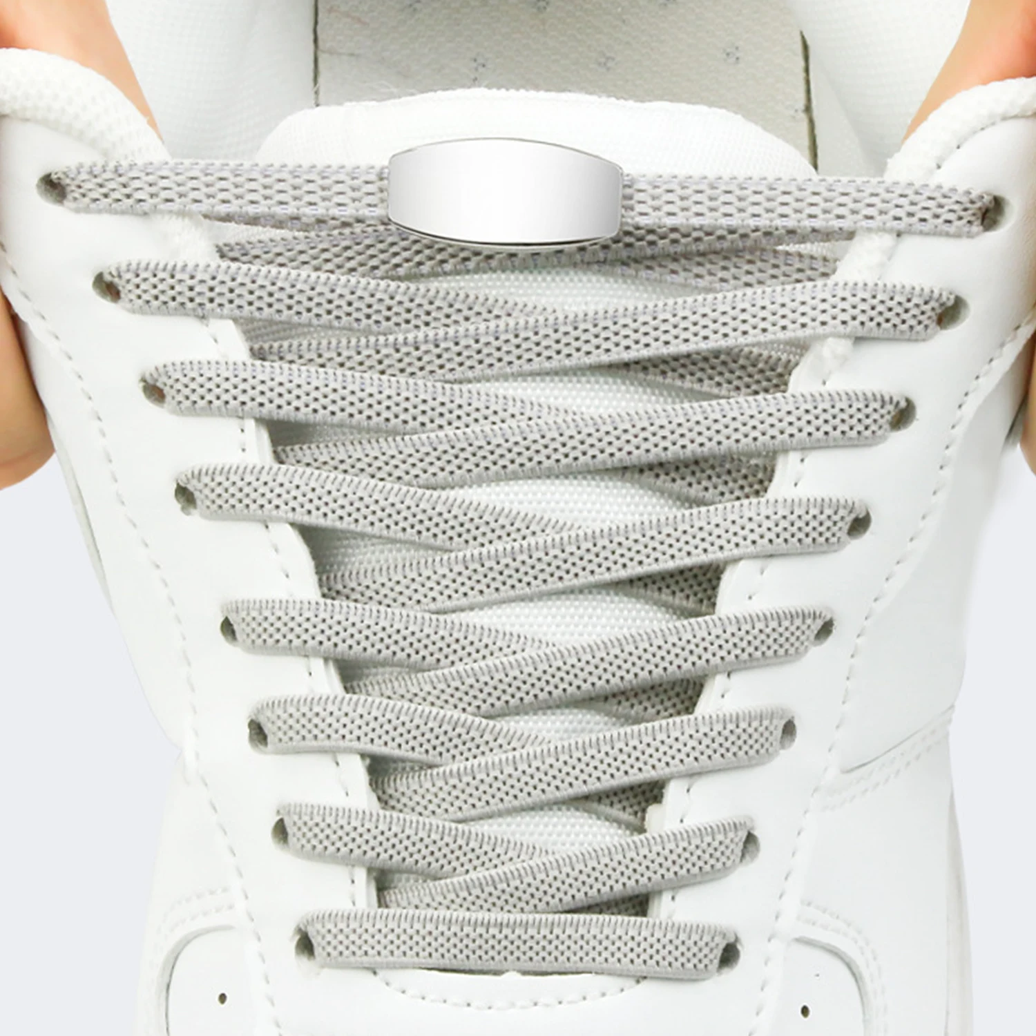 2024 No Tie Shoe Laces Navy Blue Shoelaces Without Ties Elastic Laces Sneaker Kids Adult Sliver Color Buckle Flat Shoelace
2024 No Tie Shoe Laces Navy Blue Shoelaces Without Ties Elastic Laces Sneaker Kids Adult Sliver Color Buckle Flat Shoelace