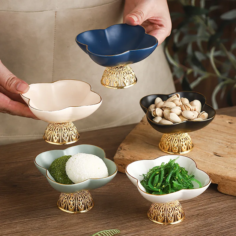 Retro Phnom Penh Ceramic Fruit Bowl Tall Pallet Household Sauce Snacks Dried Nut Small Dishes Plates for Food Kitchen Tableware
Retro Phnom Penh Ceramic Fruit Bowl Tall Pallet Household Sauce Snacks Dried Nut Small Dishes Plates for Food Kitchen Tableware