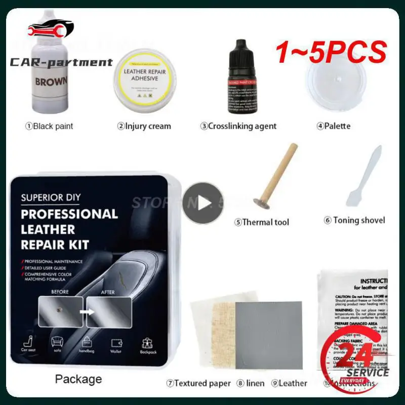 1~5PCS Durable Leather Repair Kit Repair Cream Repair Kit Portable UniversalCar Leather Repair Cream Car Accessories
1~5PCS Durable Leather Repair Kit Repair Cream Repair Kit Portable UniversalCar Leather Repair Cream Car Accessories
