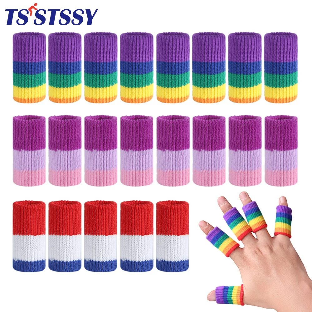 10Pcs/set Golf Basketball Elastic Finger Protector Gloves Sleeves Support Arthritis Sports Aid Outdoor Accessories
10Pcs/set Golf Basketball Elastic Finger Protector Gloves Sleeves Support Arthritis Sports Aid Outdoor Accessories