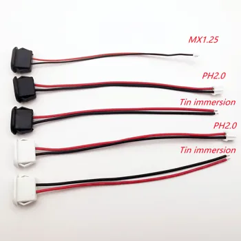 USB C 타입 커넥터 소켓 암 직접 압축, 버클 3A 포함, 고전류 고속 충전 소켓 포트, USB-C 충전, 1-10 개 상품 이미지